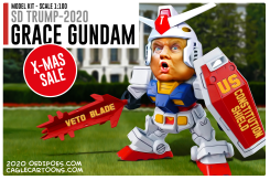 SD TRUMP GRACE GUNDAM by Bart van Leeuwen