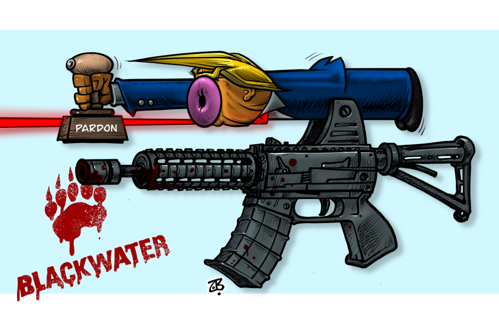 Trump pardoning Blackwater’s war criminals