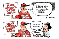 TRUMP PARDONS by Jimmy Margulies