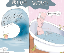 PHONY BLUE WAVE by Gary McCoy