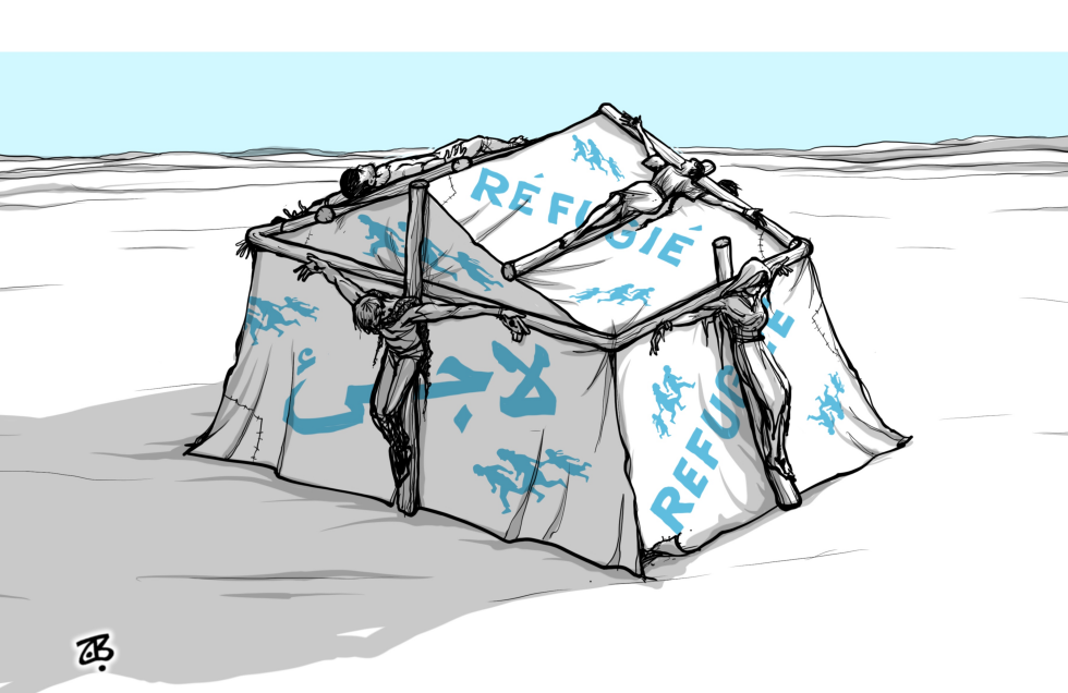Refugees suffering
