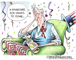 HANGOVER FROM 2020 by Dave Granlund