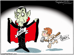 THIS YEAR SUCKED by Bob Englehart
