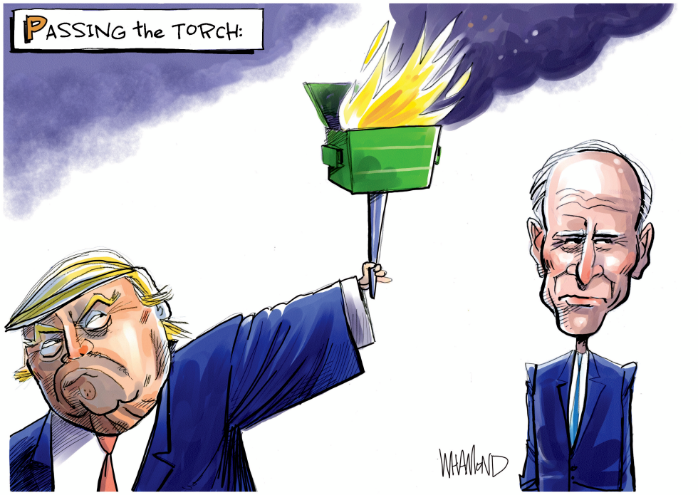 Passing the dumpster fire