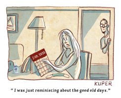 GOOD OL' DAYS by Peter Kuper