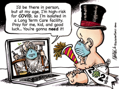 NEW YEAR BABY by Steve Nease