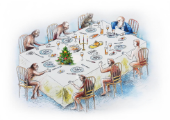 DARWIN AND FAMILY by Pavel Constantin