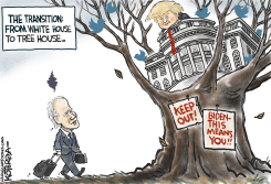 WHITE HOUSE TRANSITION  by Jeff Koterba