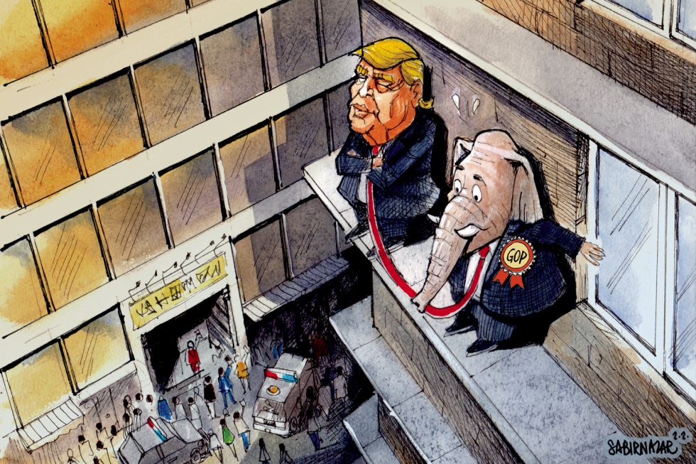 Trump taking down GOP