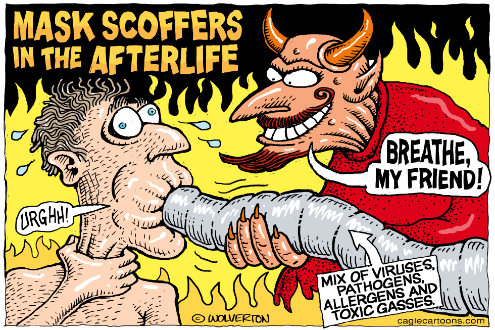 Mask Scoffers in the Afterlife