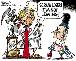 TRUMP NEW YEAR by Steve Nease