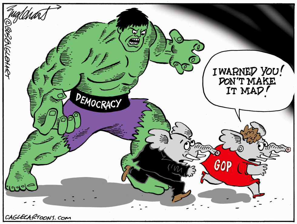 Democracy Hulk In Congress