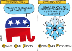 NEW GOP SYMBOL by Dave Whamond