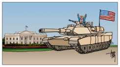 TRUMP COUP by Arend van Dam