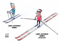 LONG DISTANCE SKIING by Gatis Sluka
