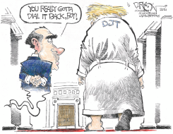 TOO FAR FOR NIXON by John Darkow