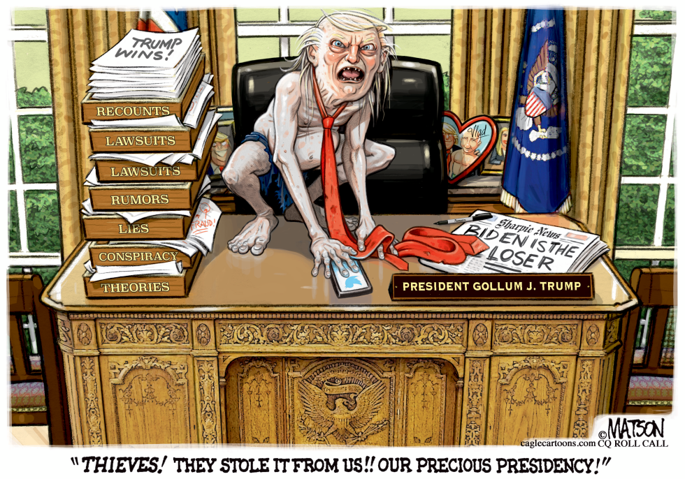 President Gollum J Trump