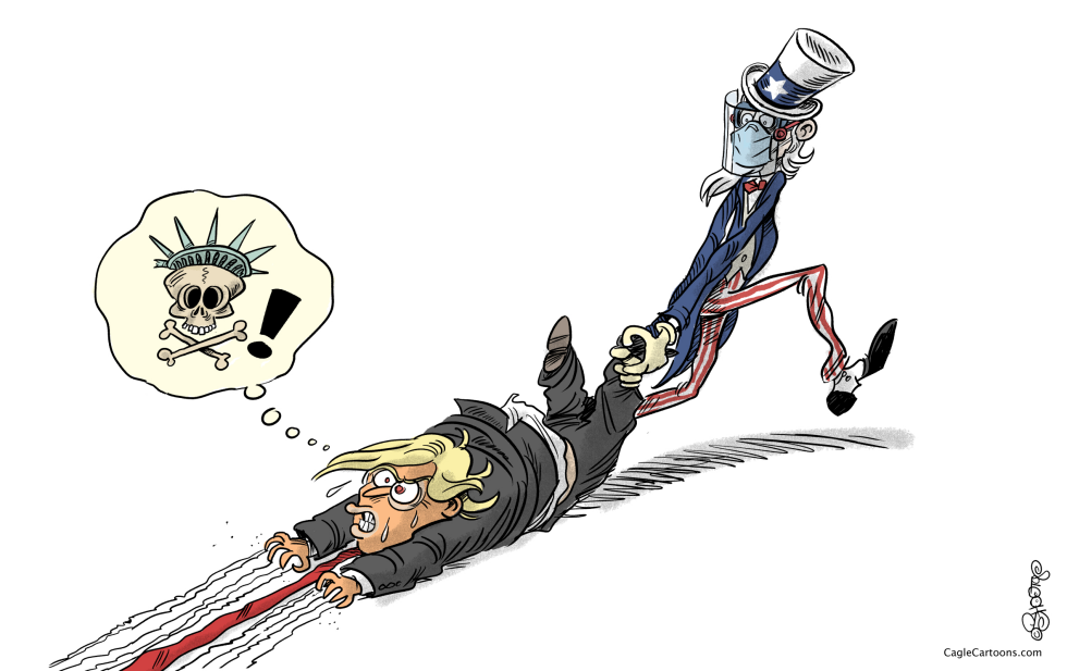 Trump is leaving