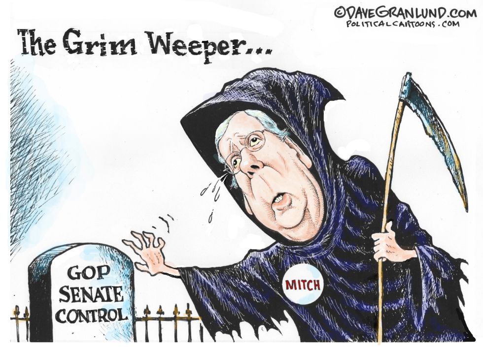 Mitch McConnell Grim Weeper GOP