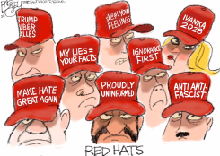 MAGA HATTERS  by Pat Bagley