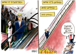 THERE IS NO BOTTOM by Dave Whamond