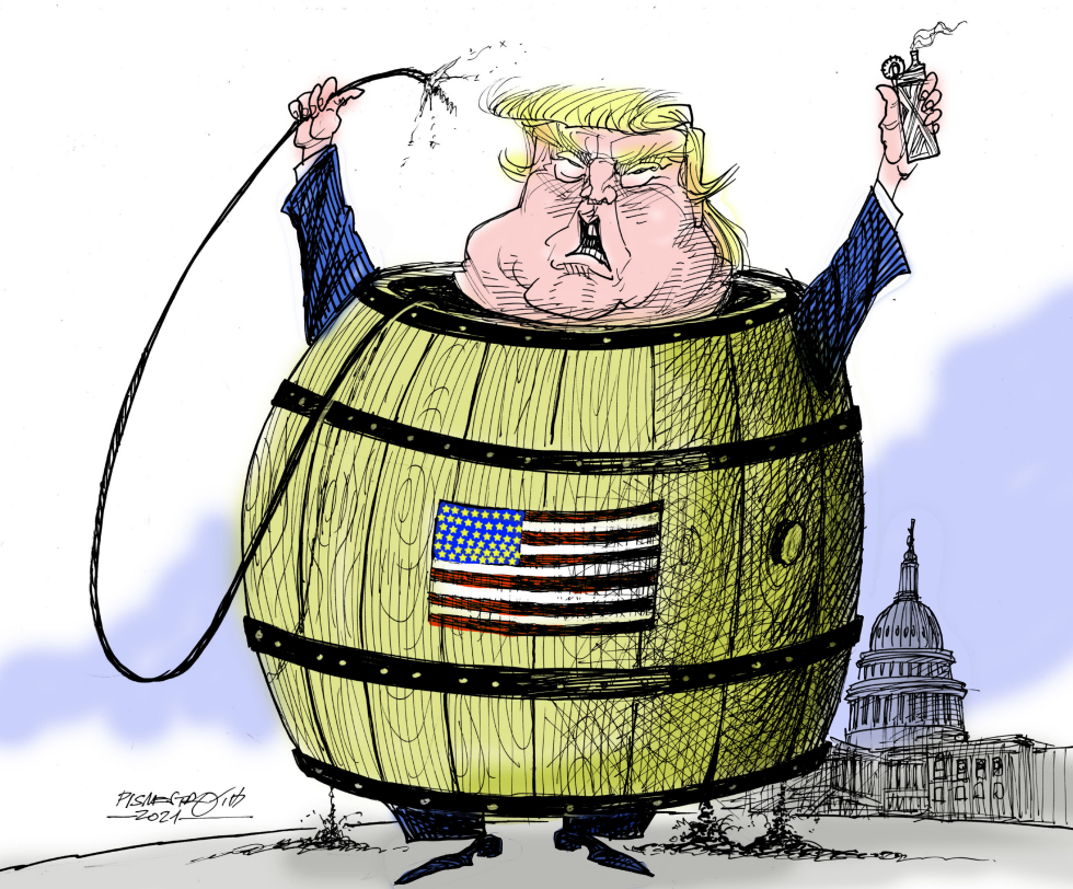 Trump-powder keg