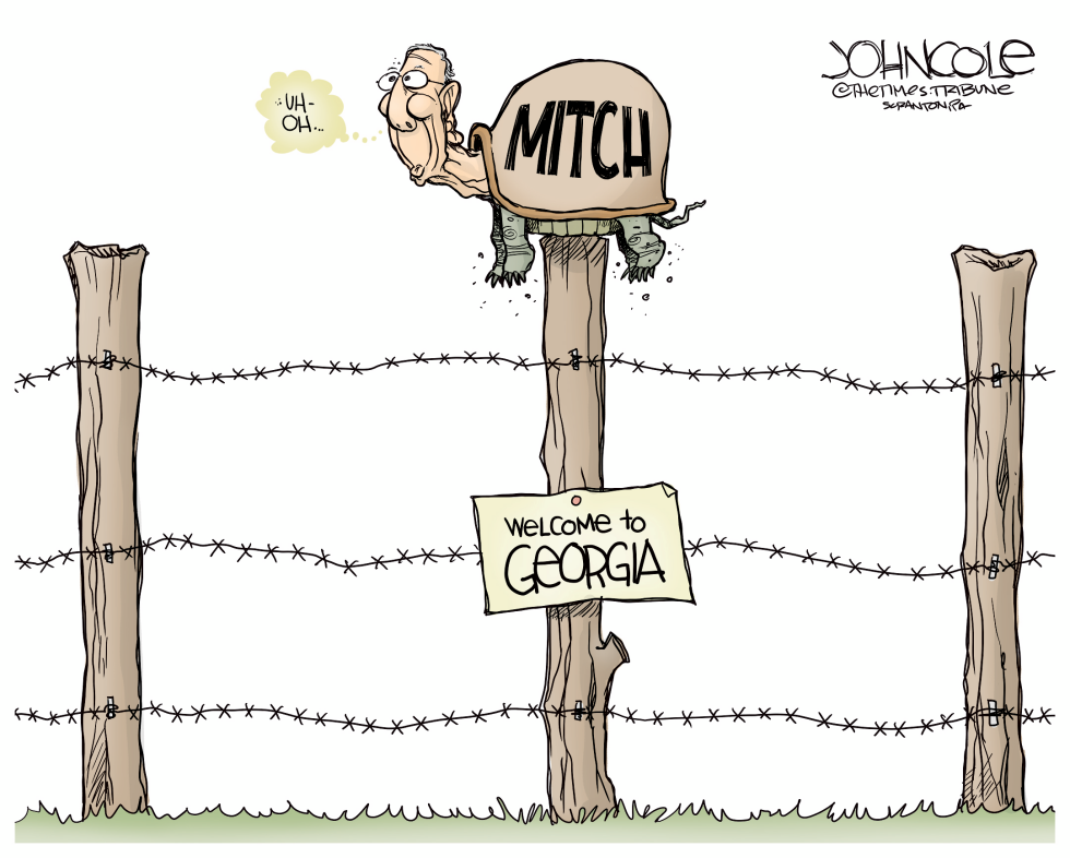 McConnell stranded