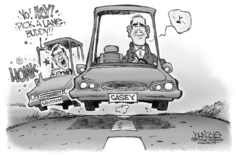 PA -- Santorum vs Casey