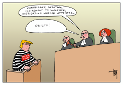 TRUMP GUILTY by Arend van Dam