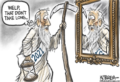 2021 AGING QUICKLY  by Jeff Koterba