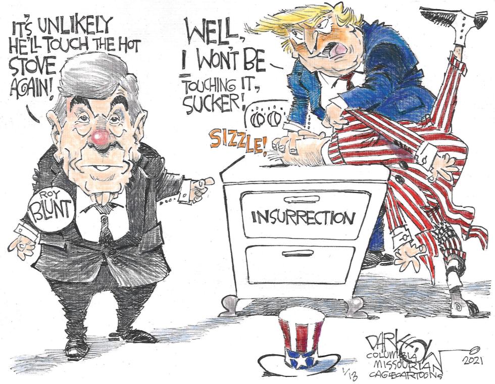 Blunt trusting Trump