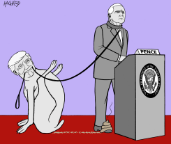 TRUMP AND PENCE by Rainer Hachfeld