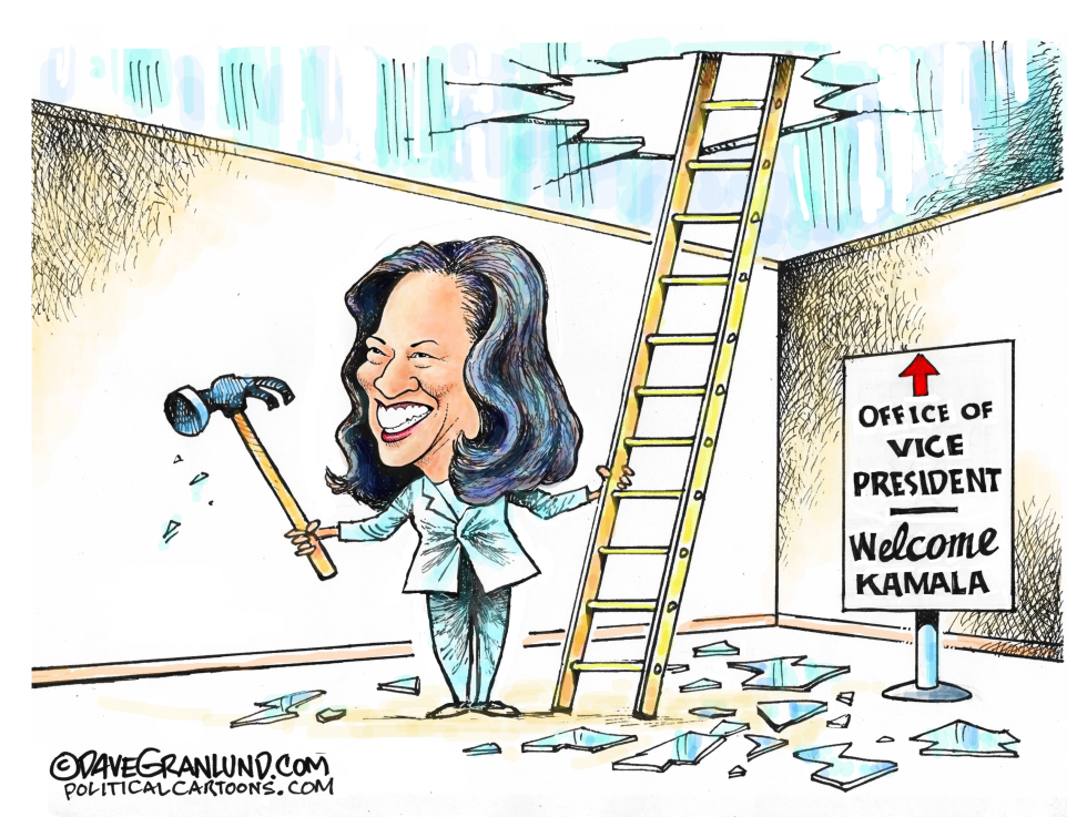 Kamala Harris and VP glass ceiling
