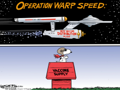 VACCINE ROLLOUT by Kevin Siers