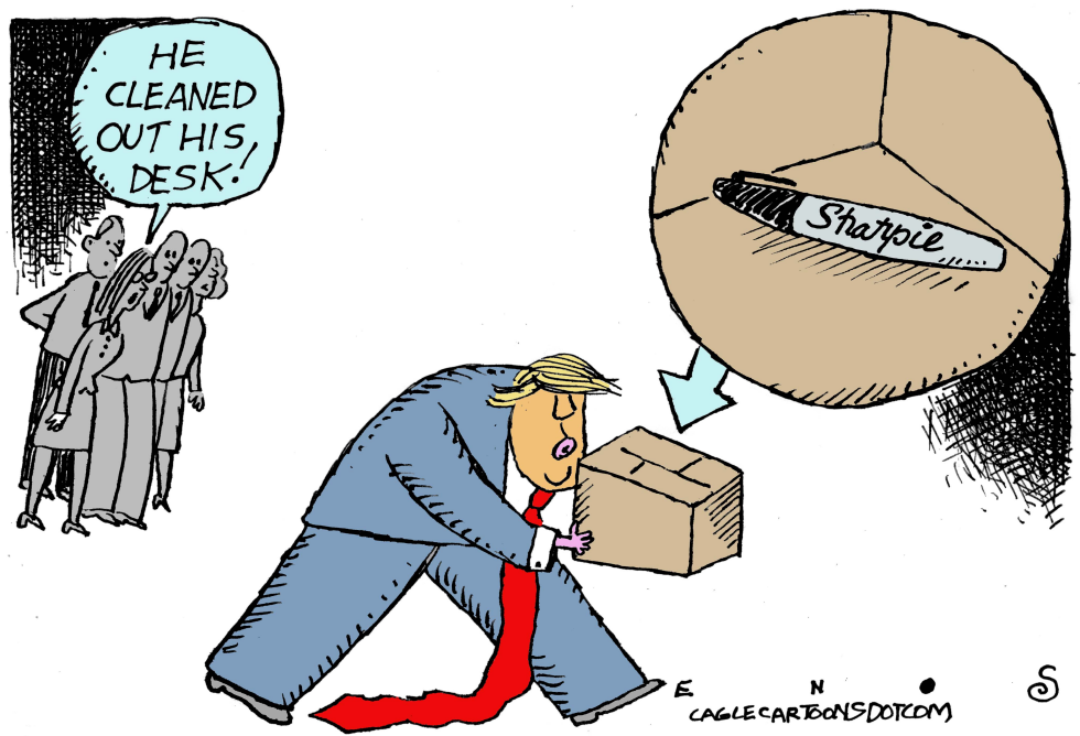 Trump Departs