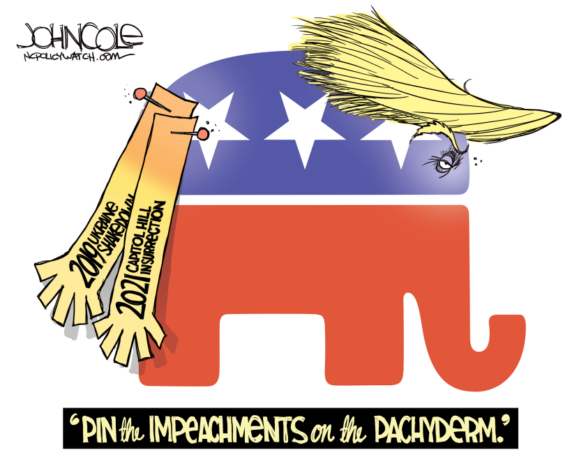 Pin the impeachment on the pachyderm