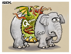 Q-ANONSENSE ELEPHANT by Steve Sack