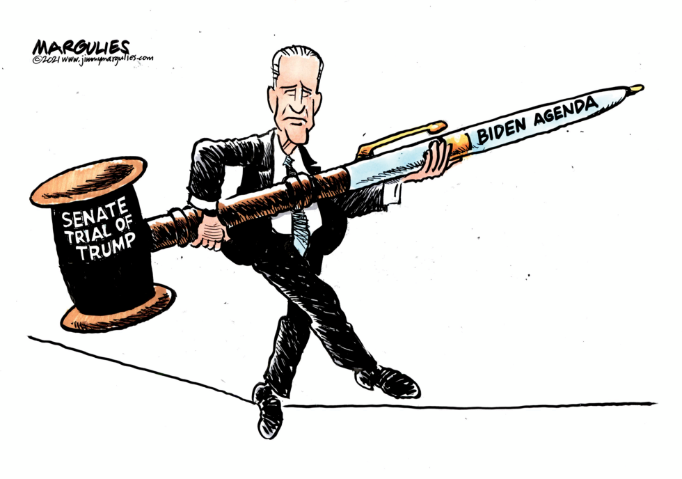 Senate Trial of Trump and Biden Agenda