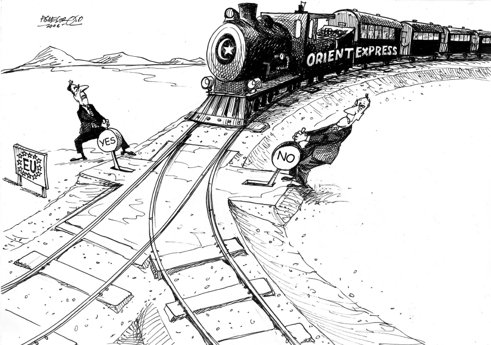 for and against- turkey  in europe