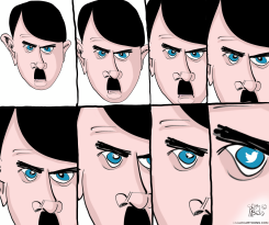 TWITTER HITLER by Gary McCoy