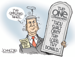 FRANKLIN GRAHAM AND THE ONE COMMANDMENT by John Cole