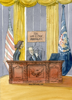 RESOLUTE DESK by Pierre Ballouhey