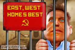 NAVALNY IN PRISON by Bart van Leeuwen
