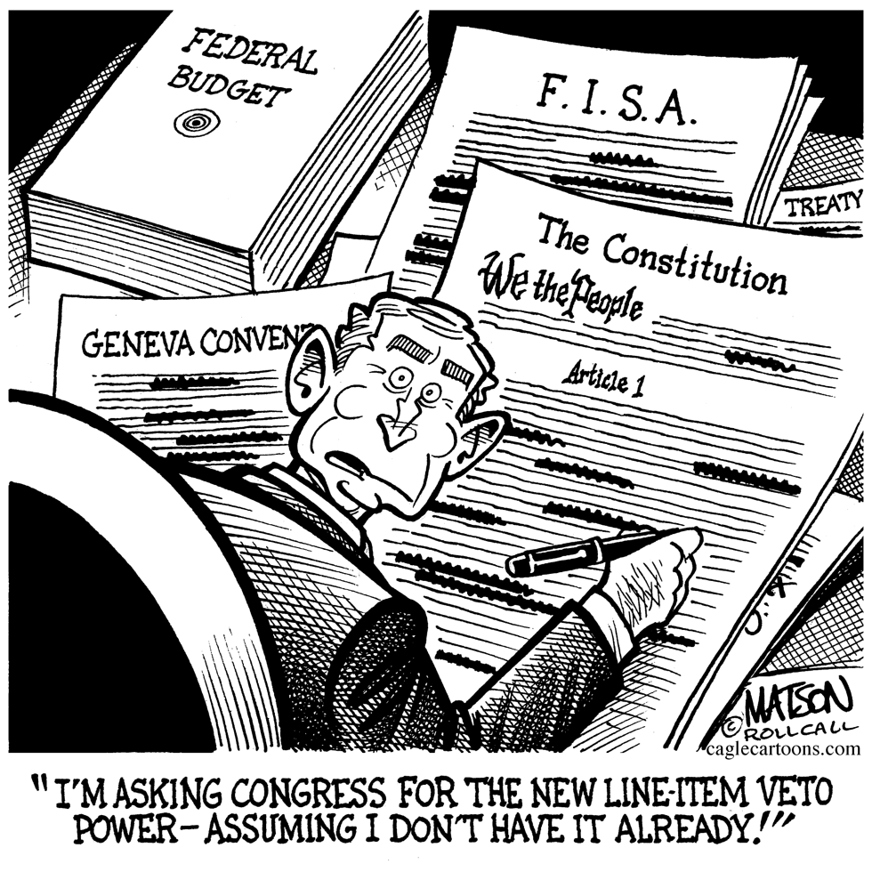 Unchecked Line-Item Veto