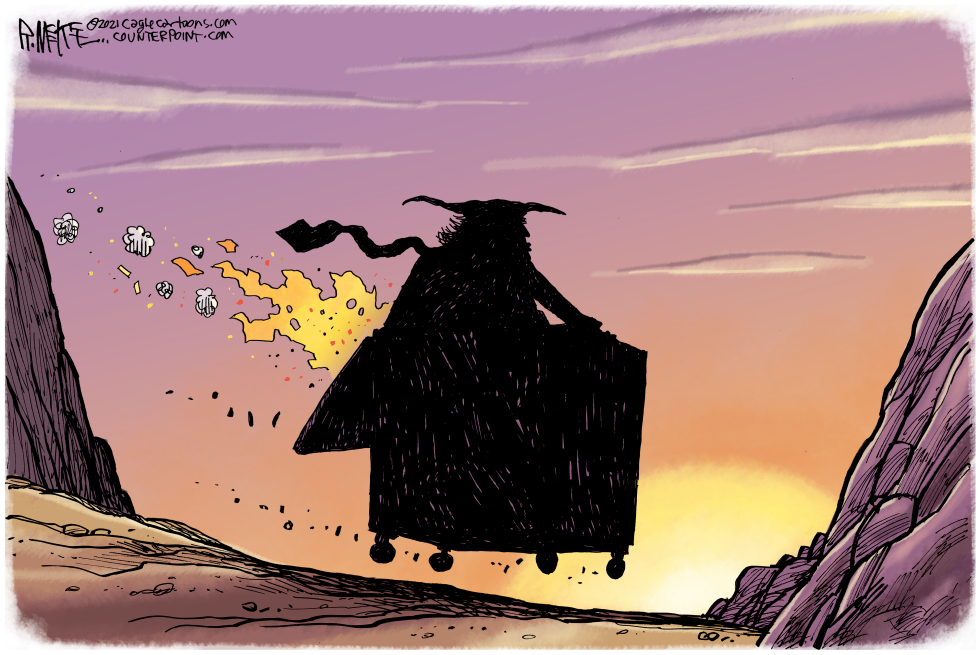 Trump Rides Off Into The Sunset