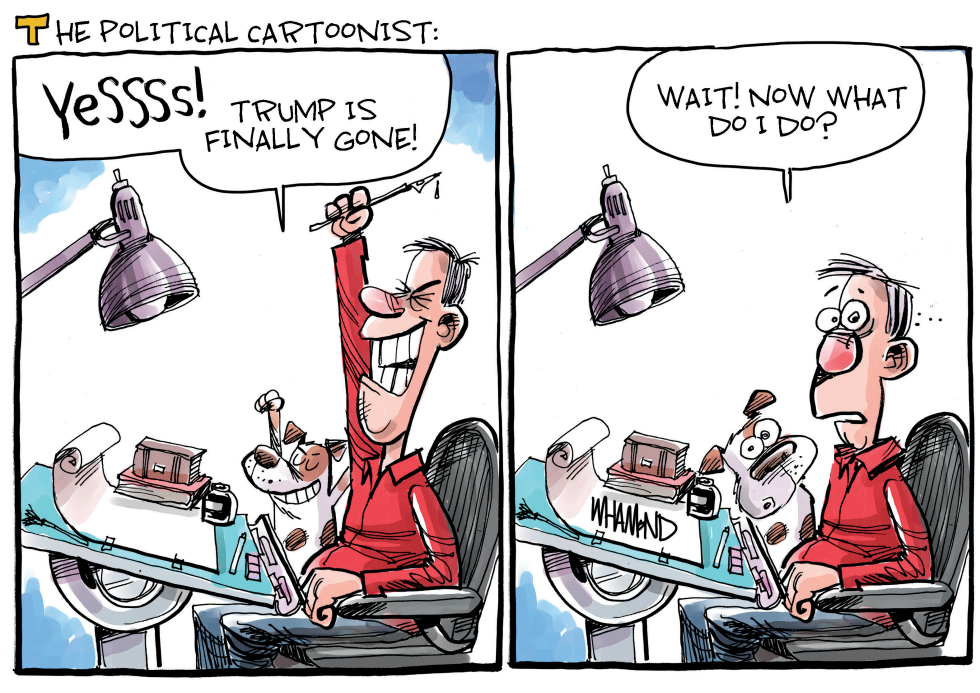 The Cartoonist post Trump