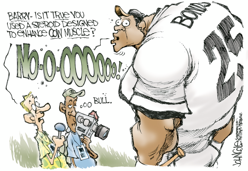 Bonds and steroids -- color
