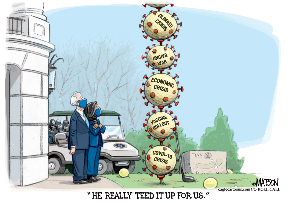 Trump Leaves It Teed Up For Biden