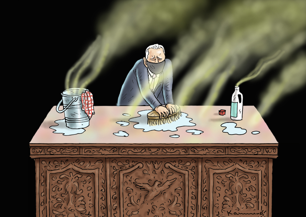 Biden Cleans Up