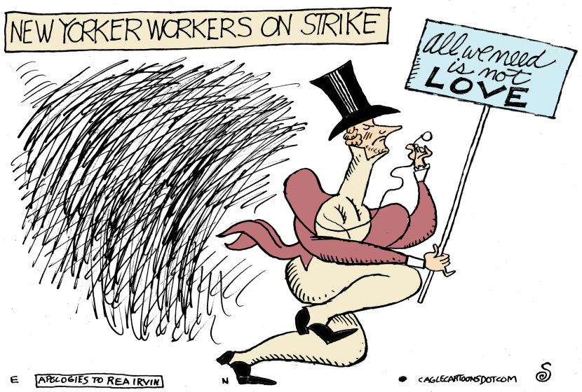 Strike At New Yorker